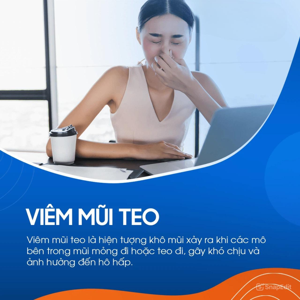Khô mũi, nhiều vảy mũi – Cẩn thận với bệnh lý viêm mũi teo